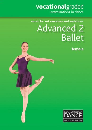 ADVANCED 2 FEMALE MUSIC BOOK - RAD Hong Kong