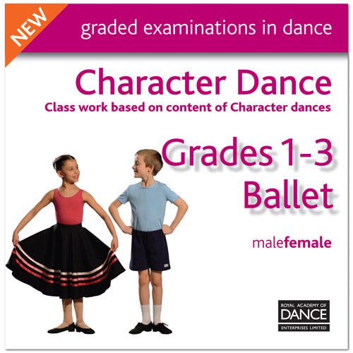 GRADES 1 - 3 CHARACTER DANCE CD - RAD Hong Kong