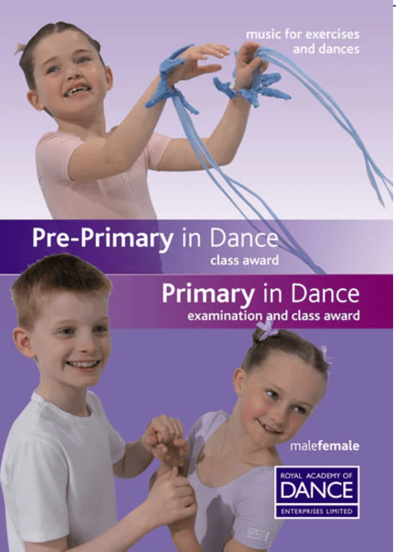 PRE - PRIMARY IN DANCE AND PRIMARY IN DANCE MUSIC - RAD Hong Kong